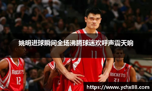 姚明进球瞬间全场沸腾球迷欢呼声震天响